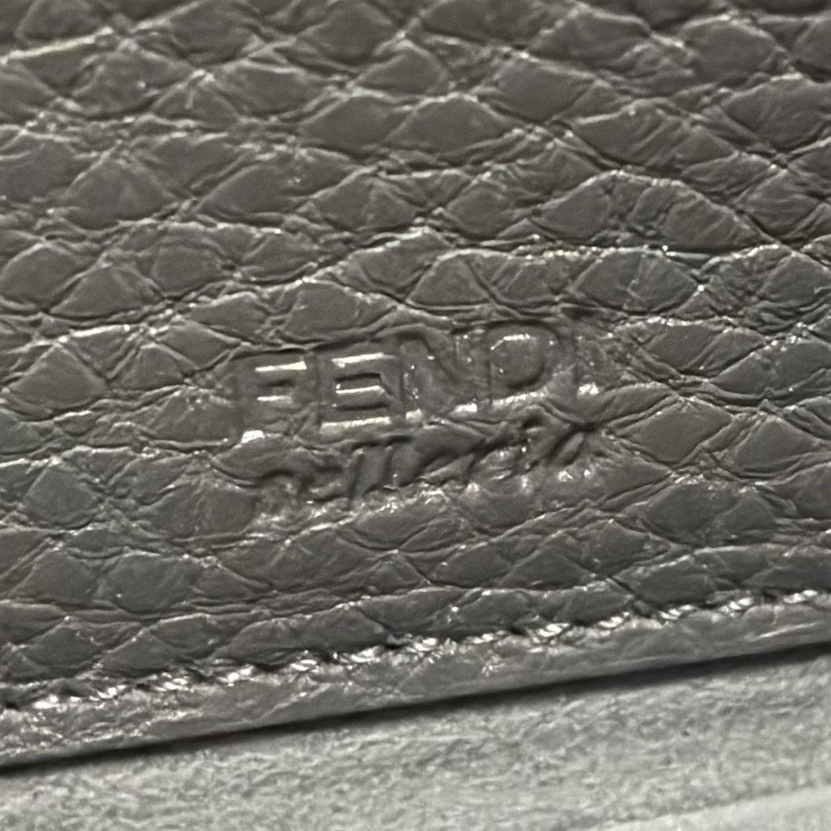 FENDI(フェンディ) 長財布 セレリア 8M0299 ダークグレー ラウンド