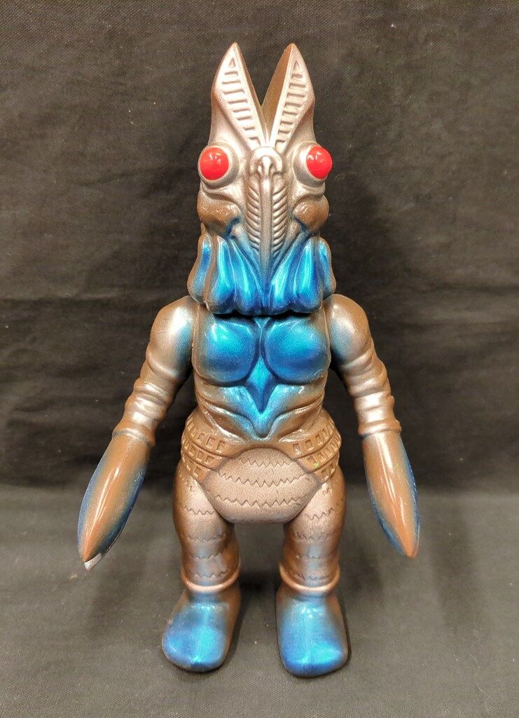 M1号 世紀の大怪獣ウルトラQウルトラマン バルタン星人2代目蓄光未塗装 M1号 世紀の大怪獣ウルトラQウルトラマン バルタン星人2代目/こげ茶に