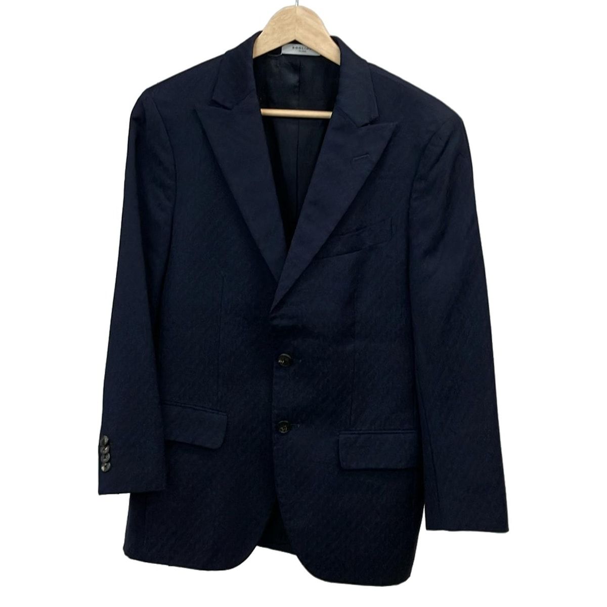 ボリオリ ネイビージャケット サイズ46 BOGLIOLI(ボリオリ) ジャケット サイズ46 S メンズ美品 - ダーク