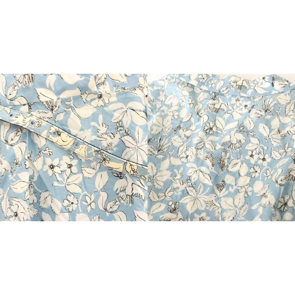 ロイスクレヨン Lois CRAYON 花柄プリント ノースリーブワンピース