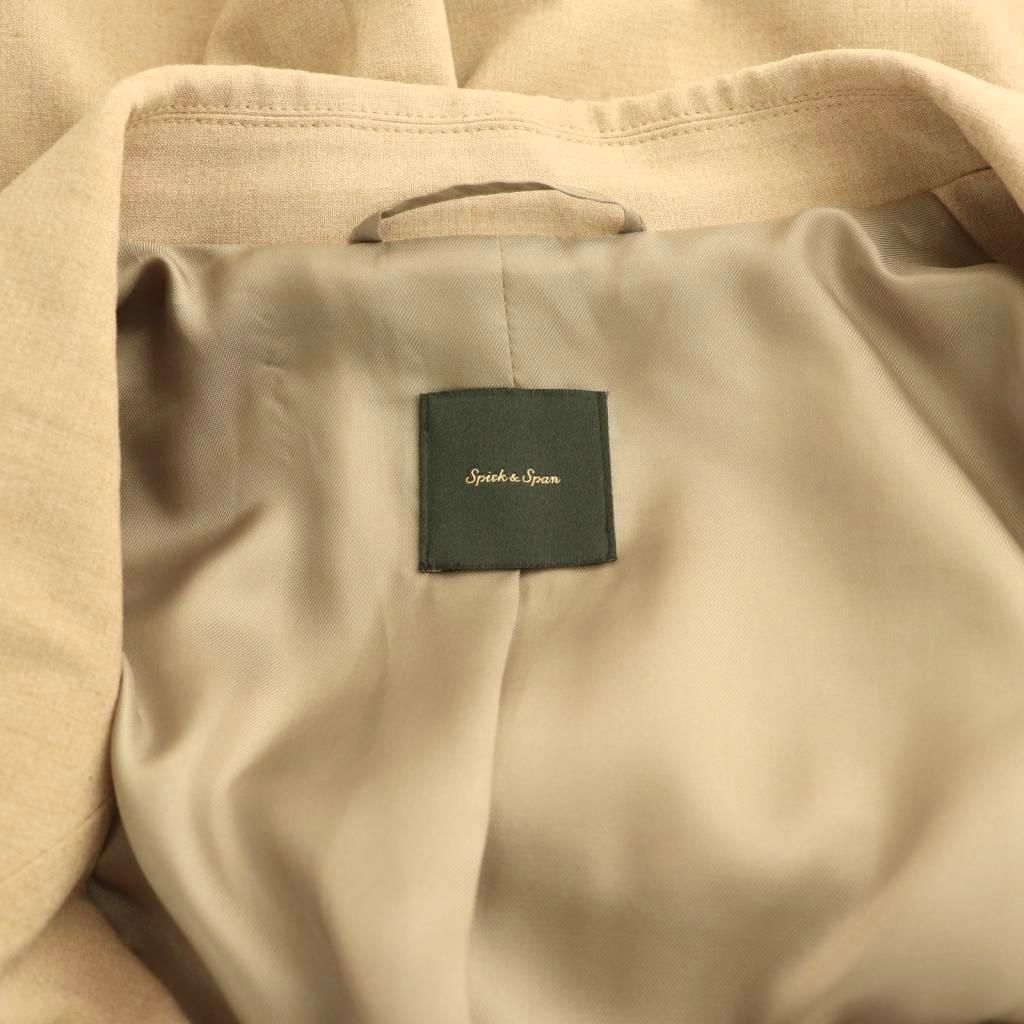 スピック&スパン Spick&Span 25SS プレーンウィーブダブルブレスト