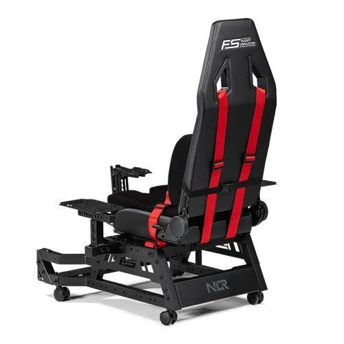 シムフライト Next Level Racing NLR-S 033 Flight Seat Proフレーム付きフライトシミュレーターシート