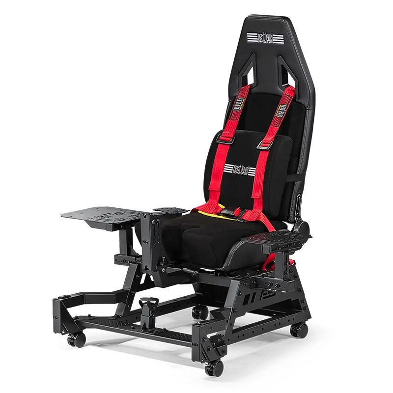 シムフライト Next Level Racing NLR S 033 Flight Seat Proフレーム付きフライトシミュレーターシート