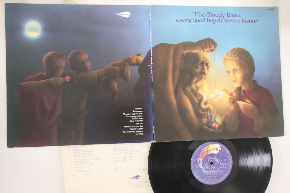 LP/GF Moody Blues Every Good Boy Deserves SLC806 Threshold Japan