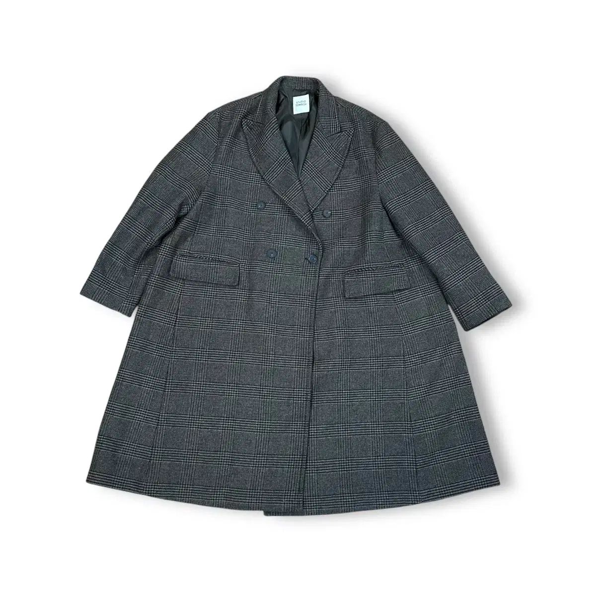 スタジオトムボーイ CHECK ダブル コート