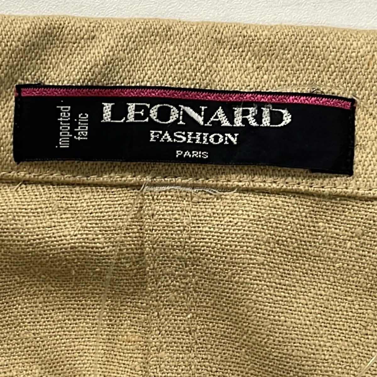 LEONARD(レオナール) ジャケット サイズ9R レディース - ベージュ