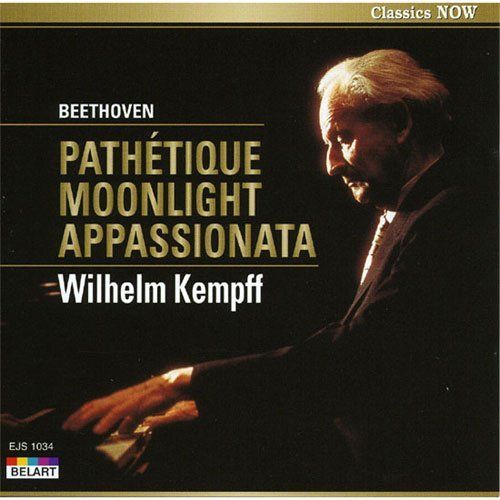 【売約済】ケンプ／ベートーヴェン：３大ピアノ・ソナタ集≪月光・熱情・悲愴≫ 中古CD】ベートーヴェン : 3大ピアノ・ソナタ 悲愴 / 月光 / 熱情 EJS