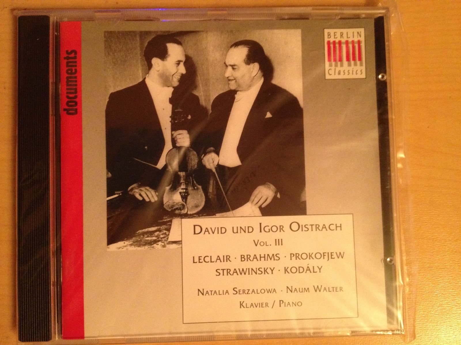 CD David and Igor Oistrakh Volume III K 1205-251014 K-2329