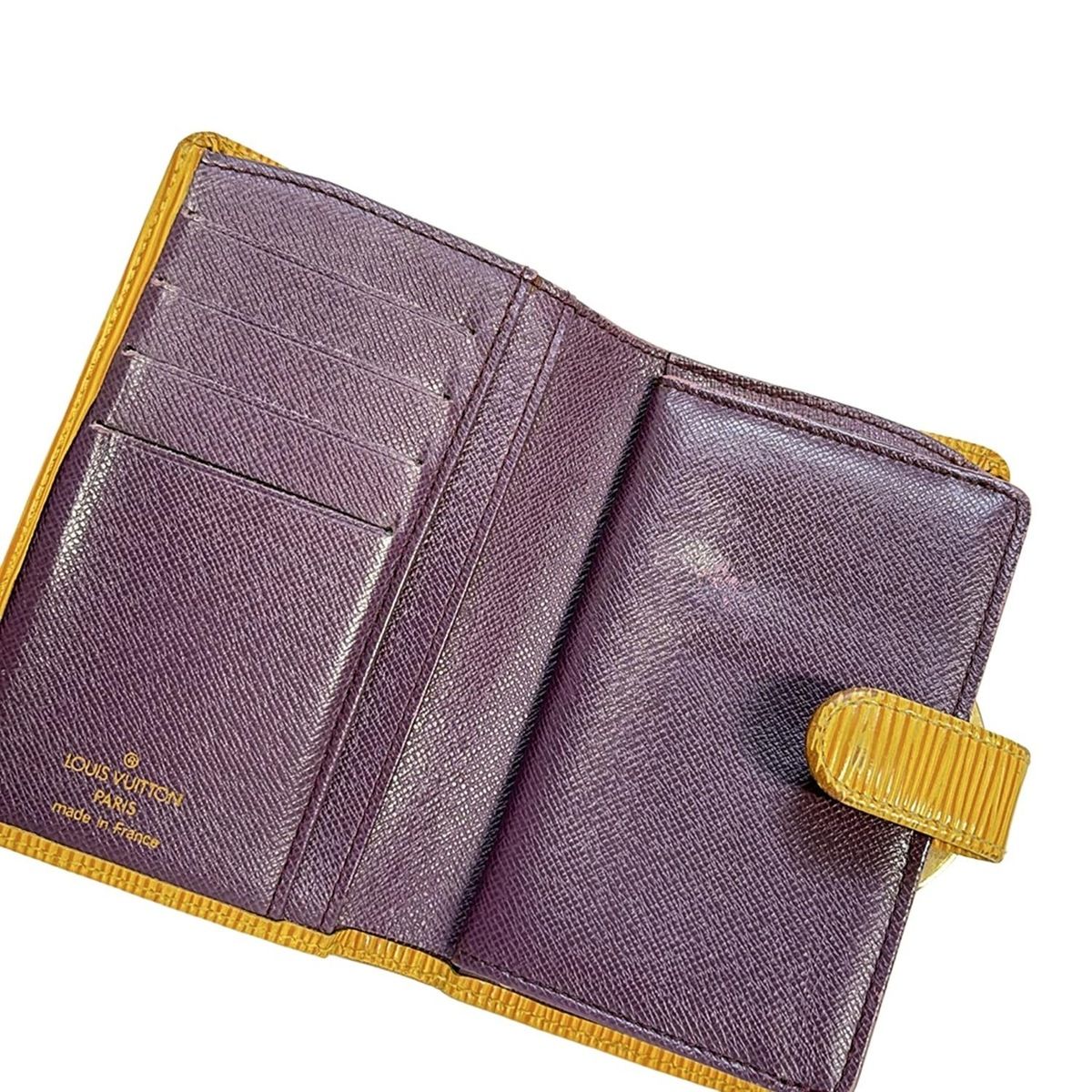 LOUIS VUITTON(ルイヴィトン) 2つ折り財布 エピ ポルトモネビエ