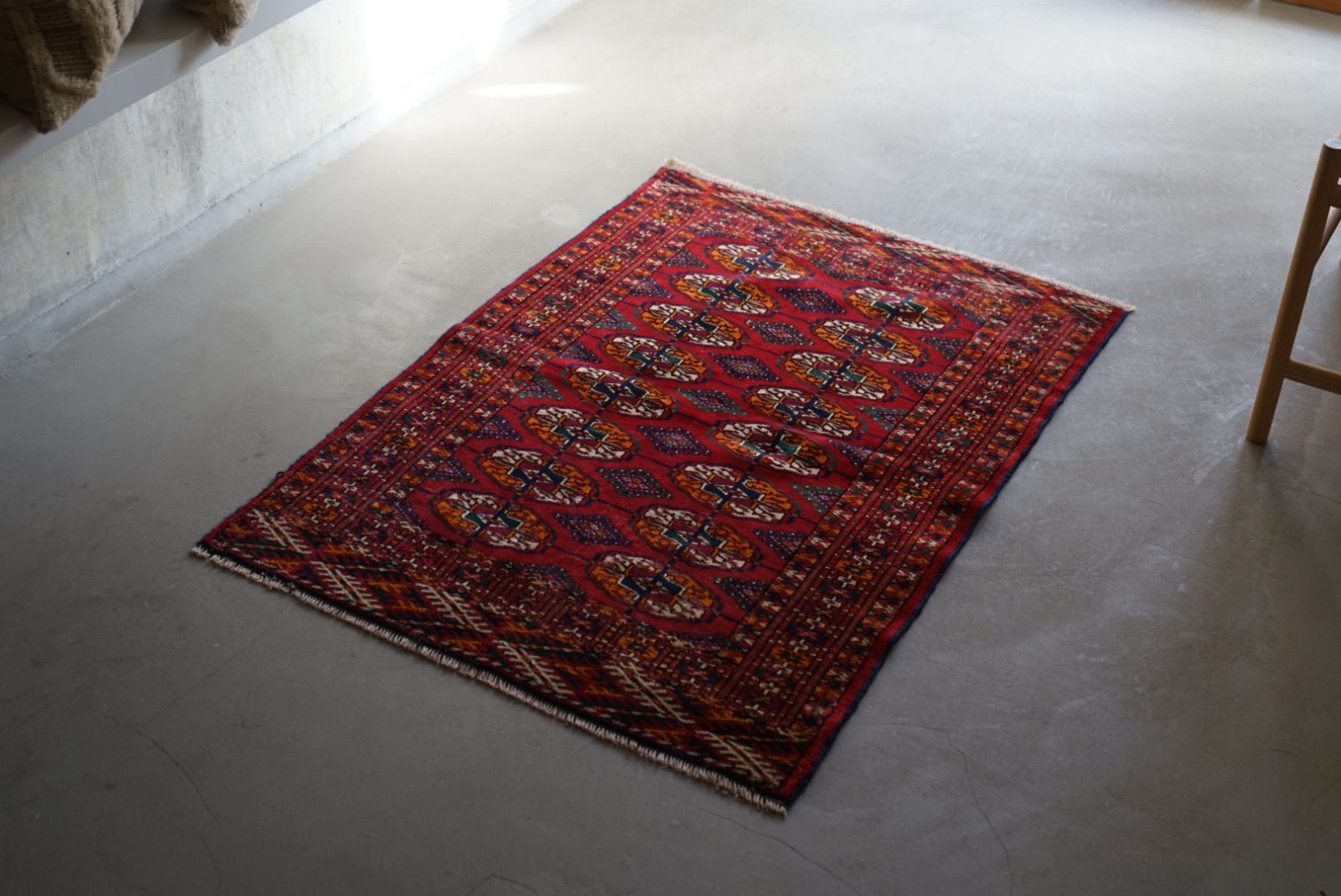 ヴィンテージラグ アフガニスタン トルクメン ヤムート 1970年代 120 83 cm No AF 2516