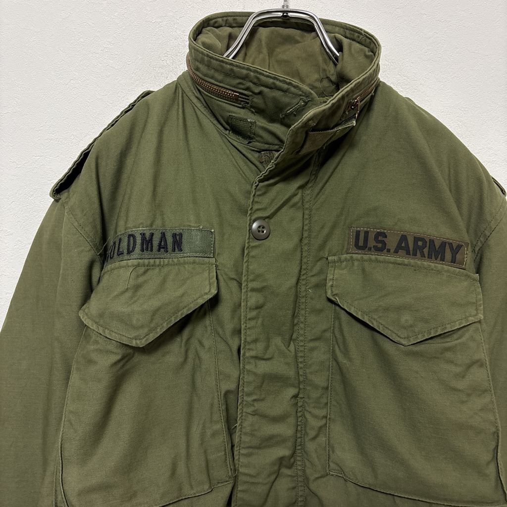 US ARMY】 75年納入 米軍 実物 ALPHA INDUSTRIES ライナー付き M-65