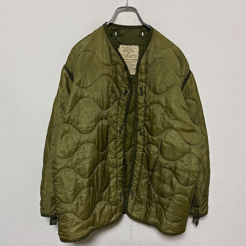 US ARMY】 75年納入 米軍 実物 ALPHA INDUSTRIES ライナー付き M-65