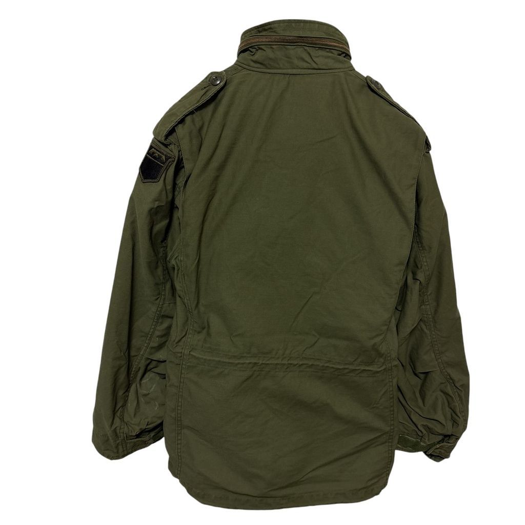 US ARMY】 75年納入 米軍 実物 ALPHA INDUSTRIES ライナー付き M-65