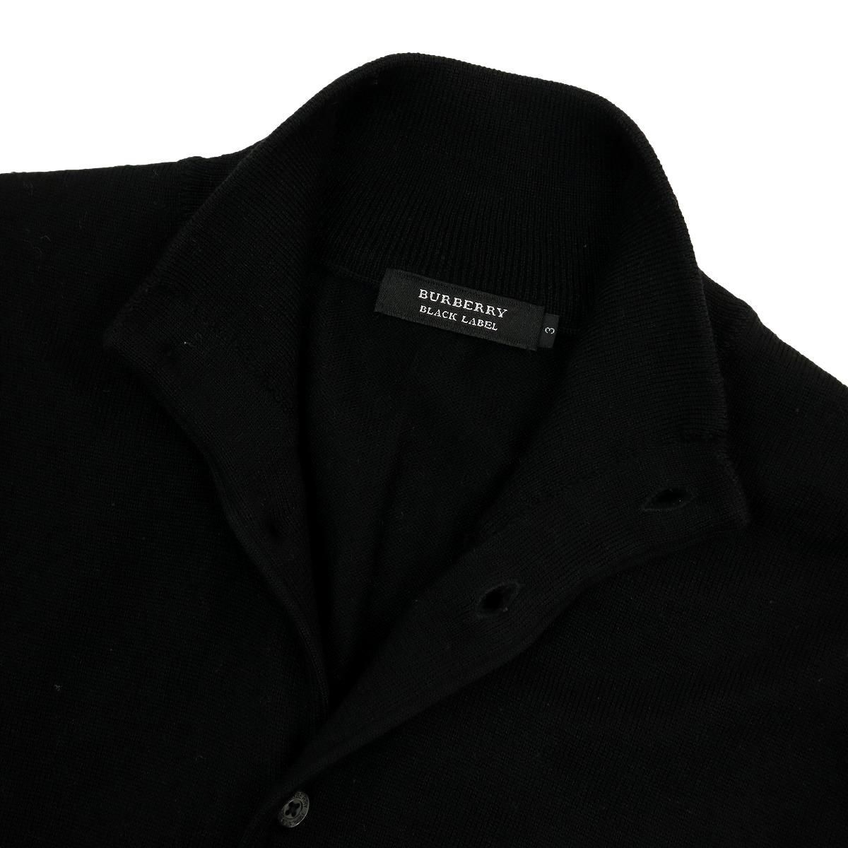B3600】【極美品】【羊毛100％】BURBERRY BLACK LABEL バーバリー