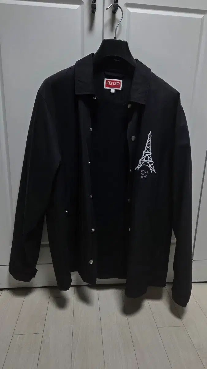 ケンゾー パデッド オーバーサイズシャツ ラージ 105-108