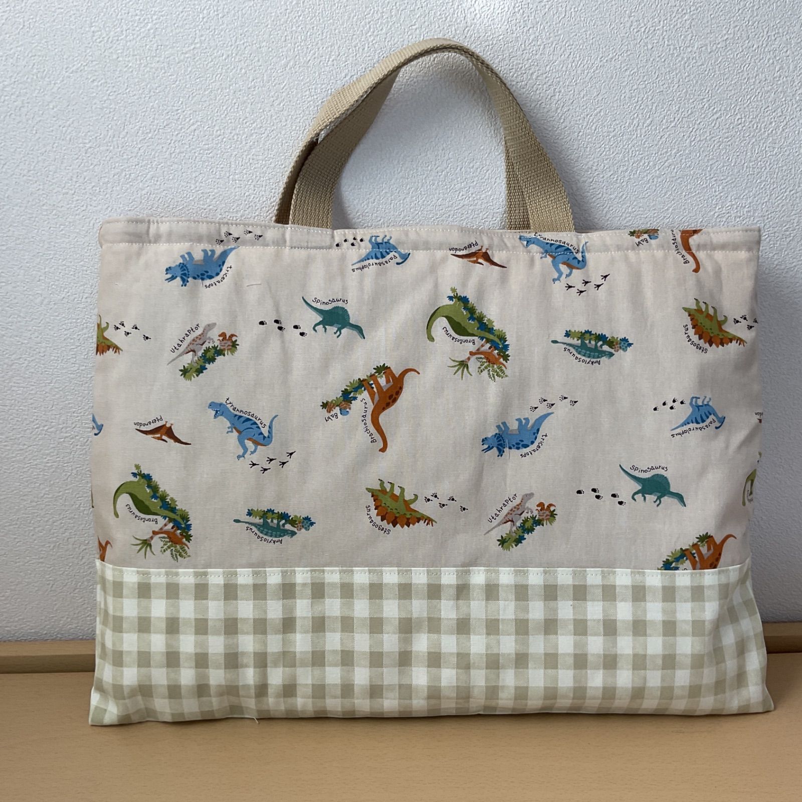 入園入学5点セット ハンドメイド男の子 レッスンバッグ シューズケース