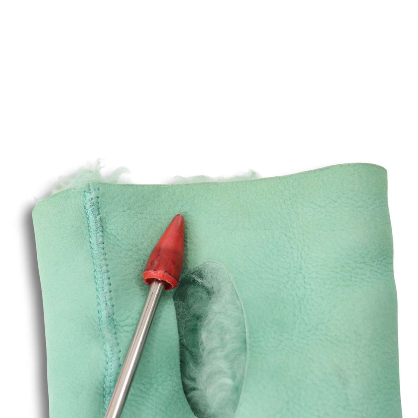 英国製☆ KARL DONOGHUE カールドノヒュー 羊革 リアル ムートン