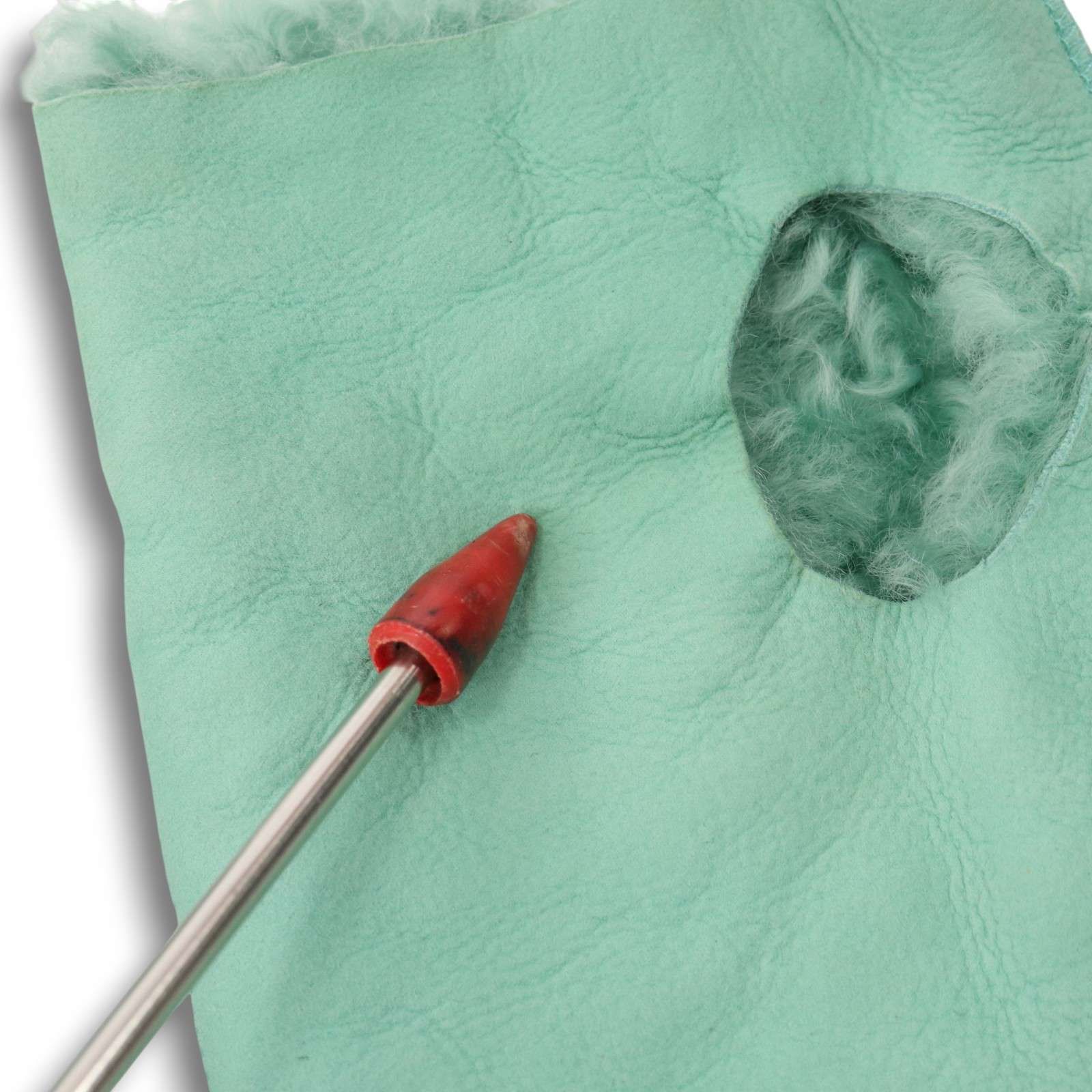 英国製☆ KARL DONOGHUE カールドノヒュー 羊革 リアル ムートン