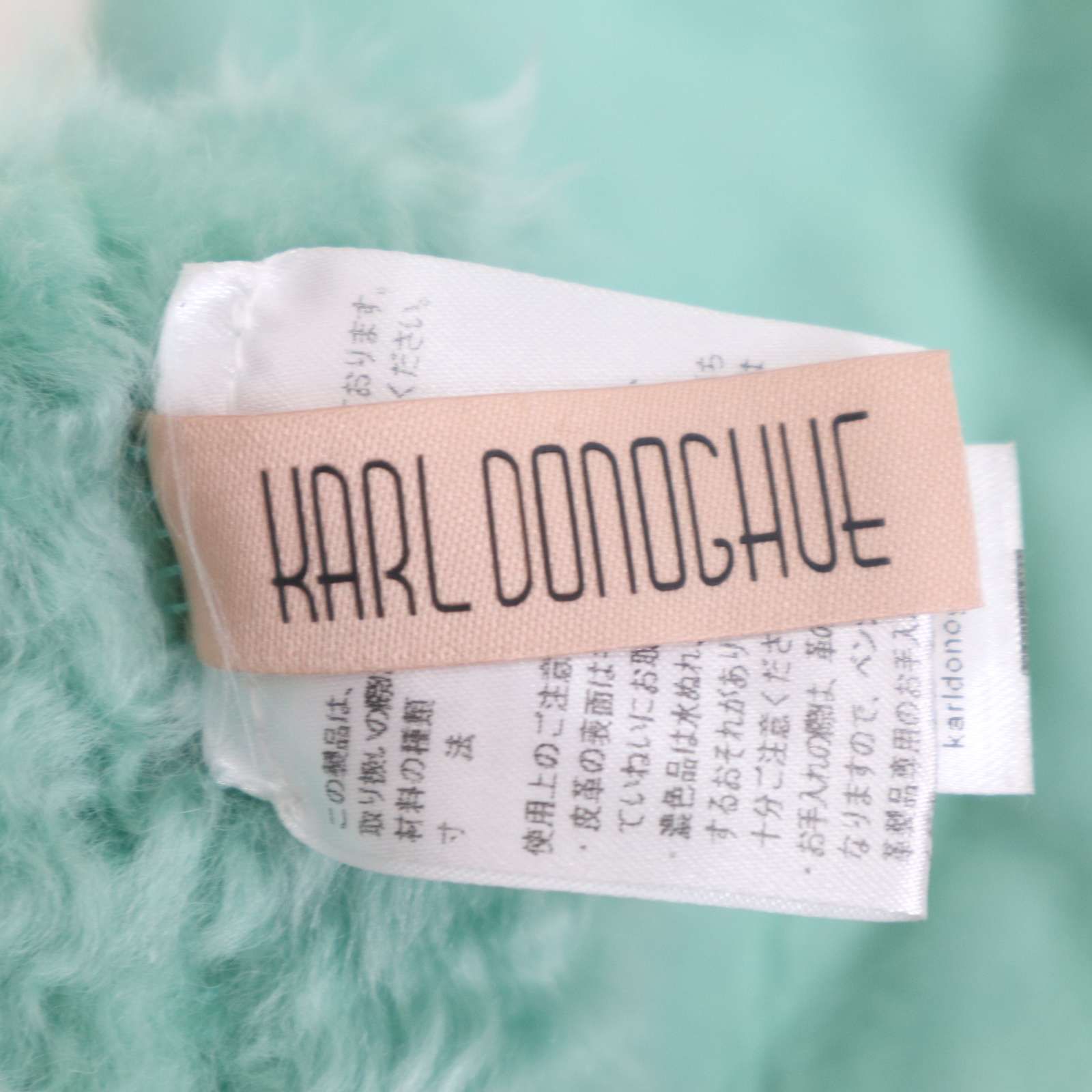 英国製☆ KARL DONOGHUE カールドノヒュー 羊革 リアル ムートン