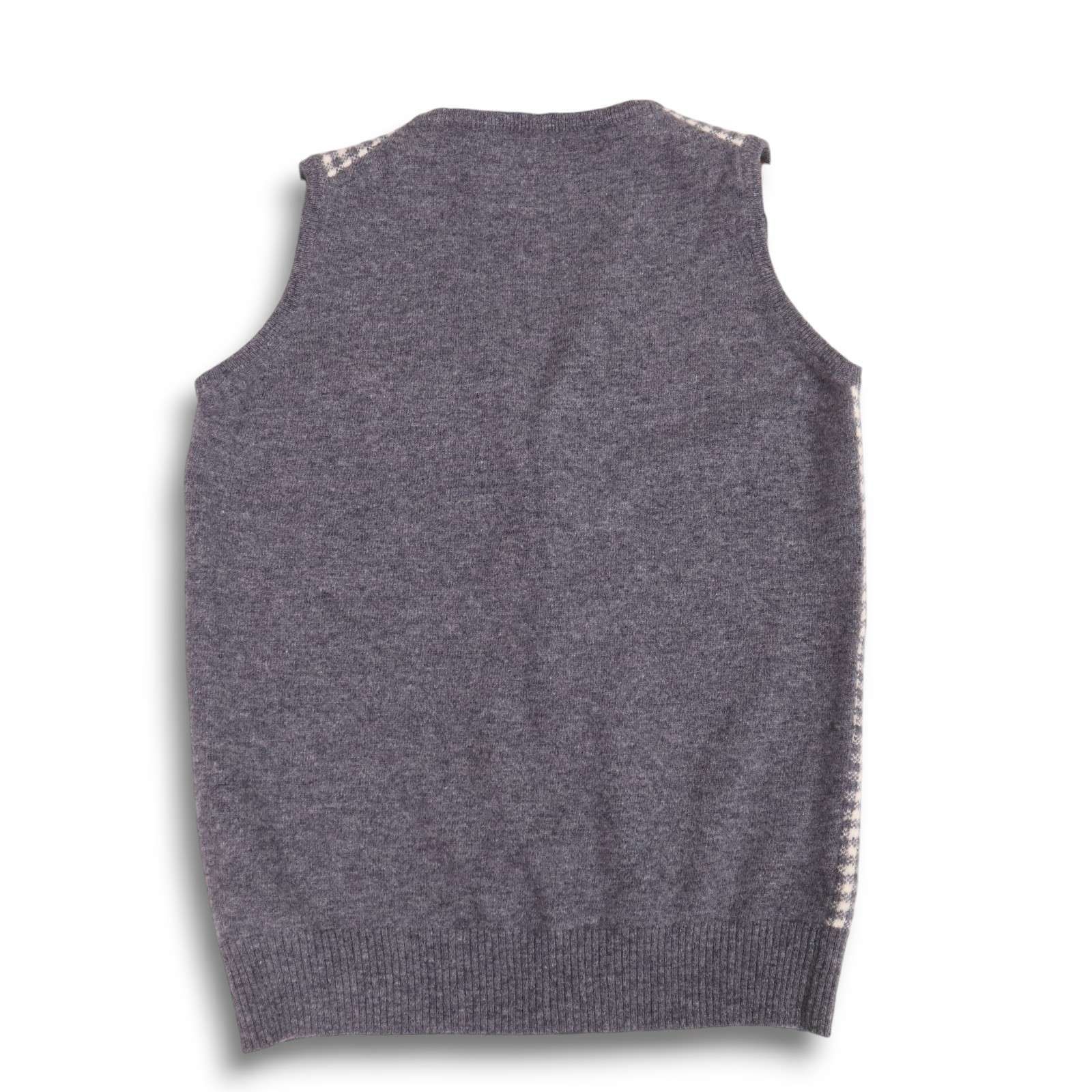 マドモアゼルノンノン ニットベスト新品未使用タグ付き イタリア製☆ Mademoiselle NON NON マドモアゼルノンノン ウール100