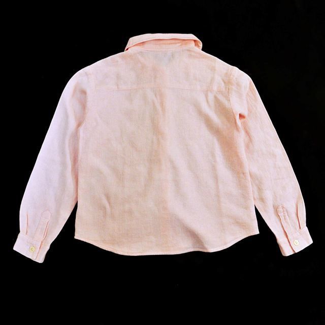 ME1-802☆familiar/ファミリア トップス シャツ 長袖シャツ ピンク 130