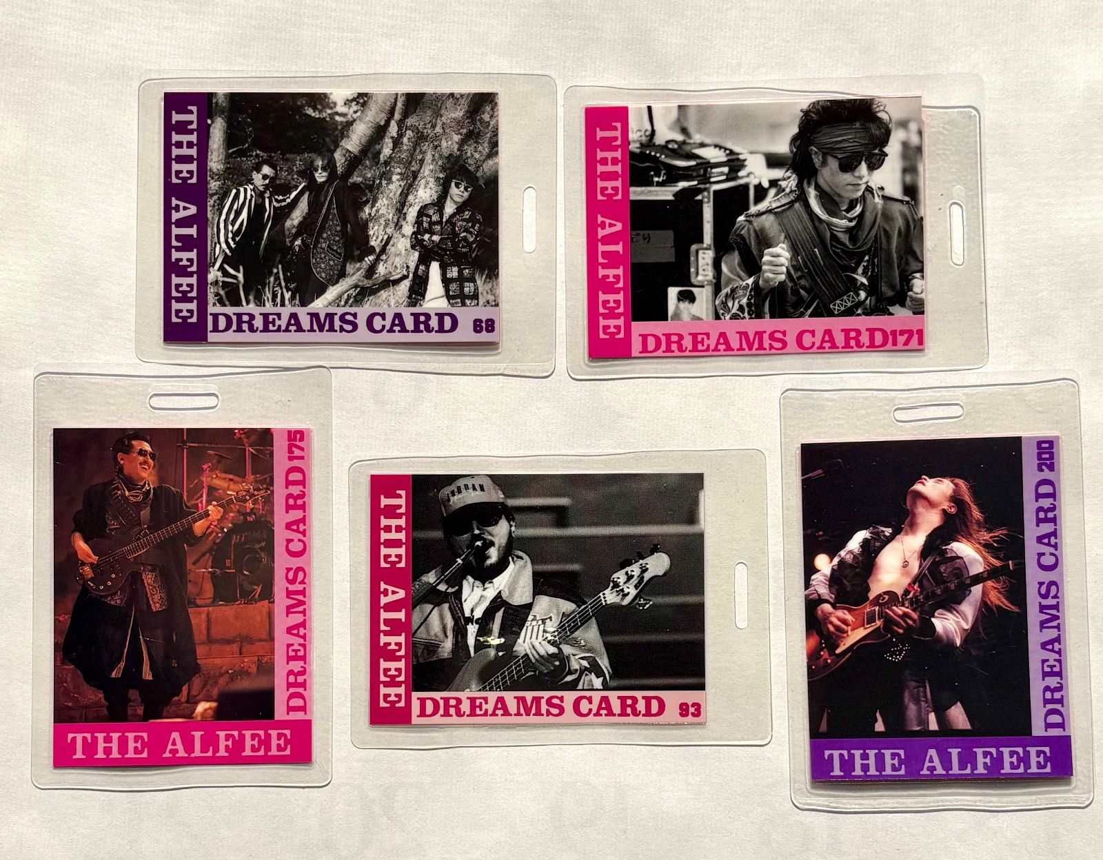 【あなちゃん】THE ALFEE トレカ DREAMS CARD 75枚 THE ALFEE グッズ DREAMS CARD トレカ 5枚セット - メルカリ