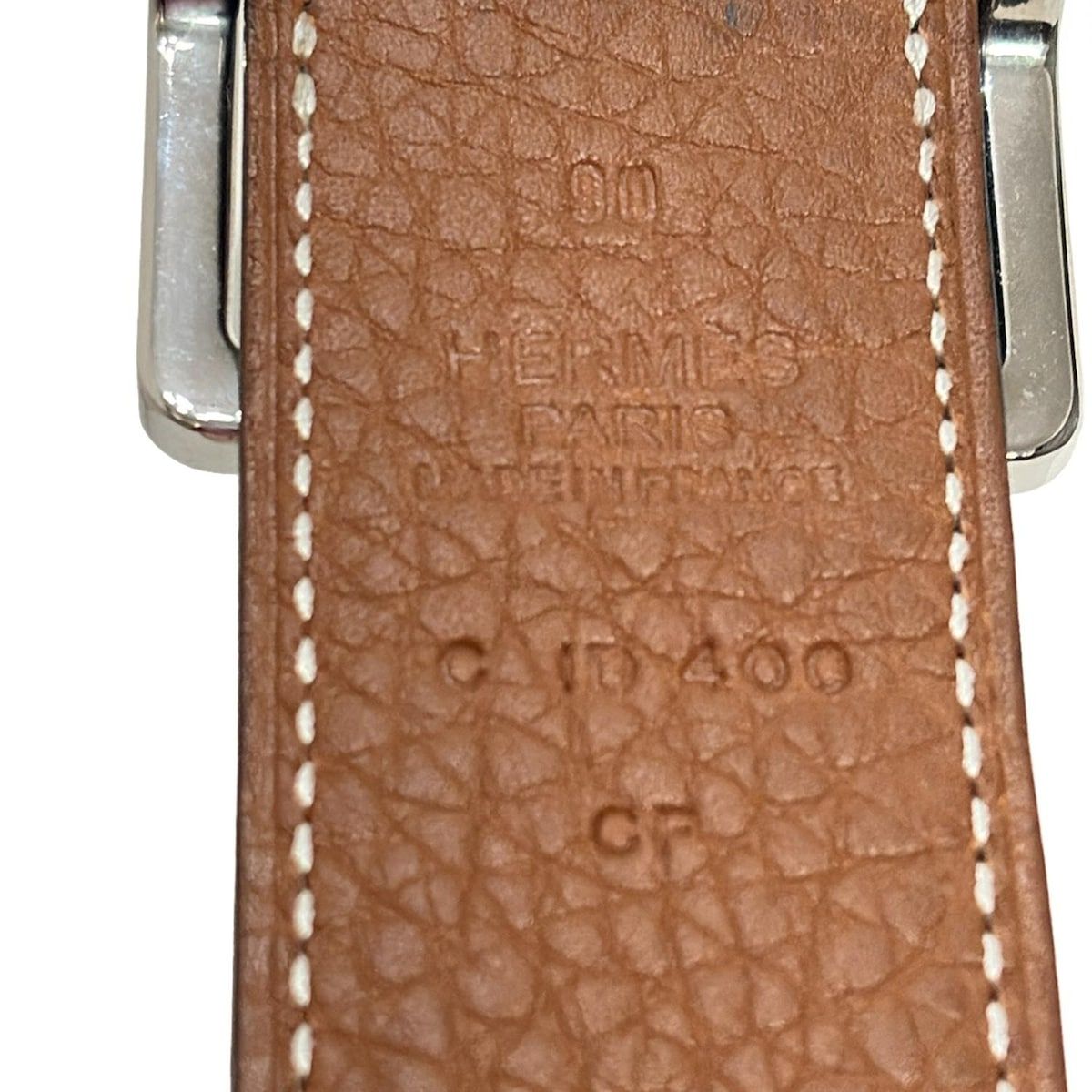  HERMES エルメス ベルト 90 黒 ゴールド シルバー金具 ベルト 小物