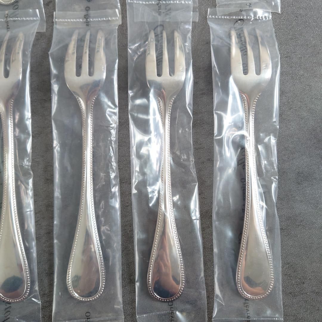 クリストフル パール ケーキフォーク コーヒースプーン 未開封 12点 箱