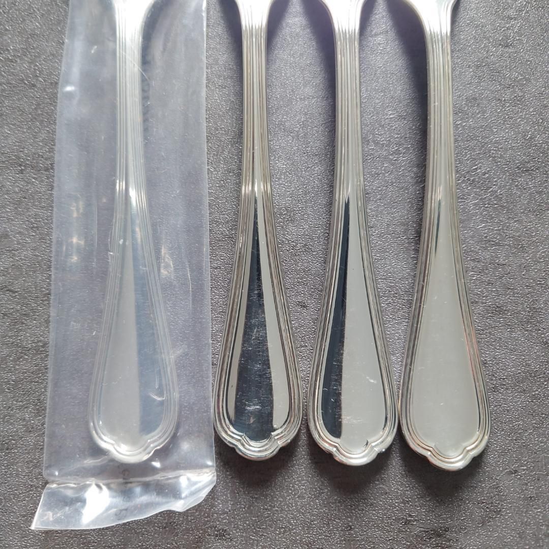 希少 美品 クリストフル スパトゥール デザートフォーク 未開封含む 4点 希少 美品 クリストフル スパトゥール デザートフォーク 未開封含む 4