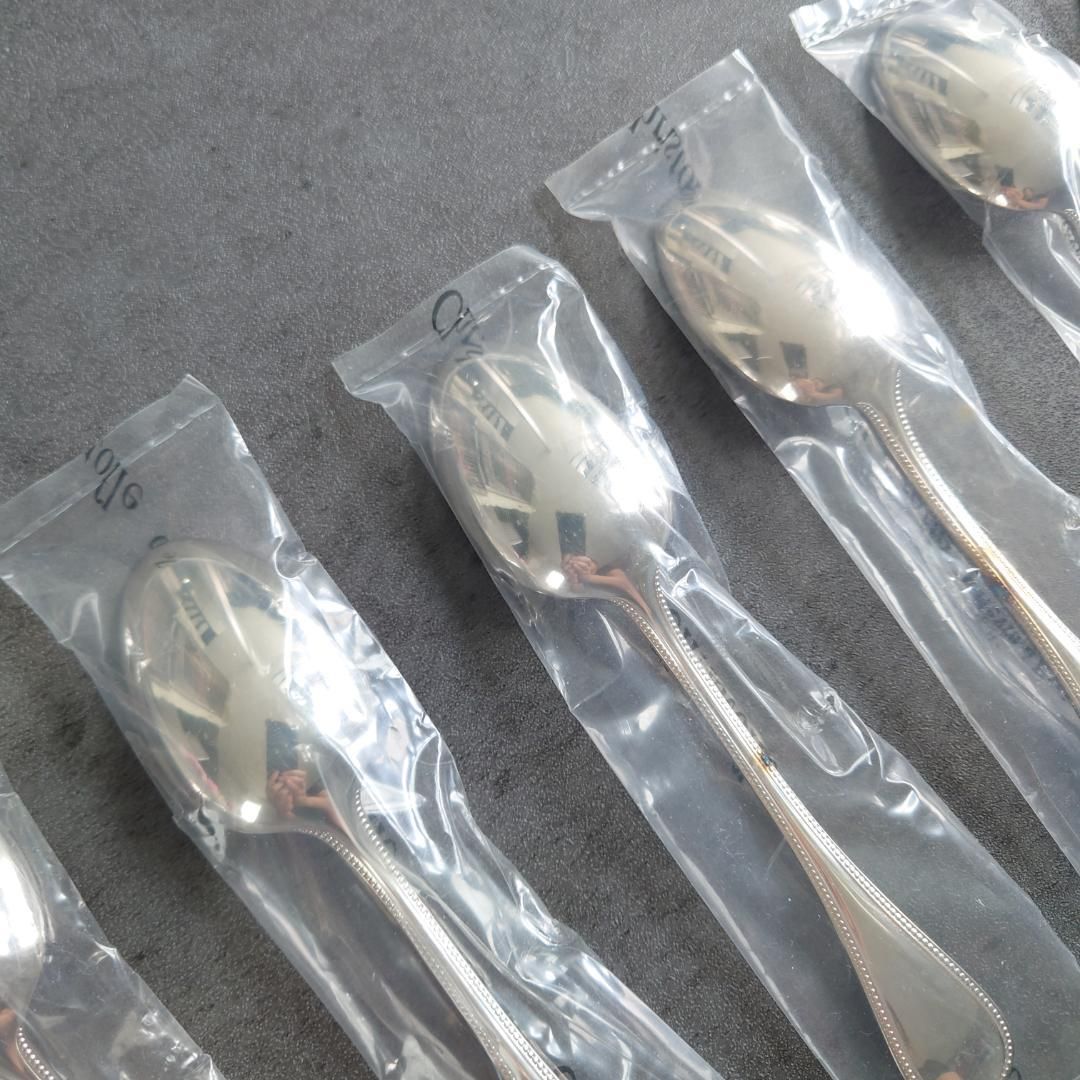 クリストフル パール ケーキフォーク コーヒースプーン 未開封 12点 箱