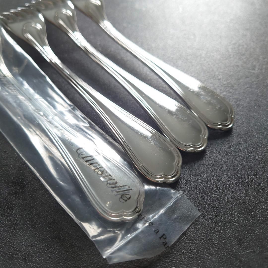 希少 美品 クリストフル スパトゥール デザートフォーク 未開封含む 4