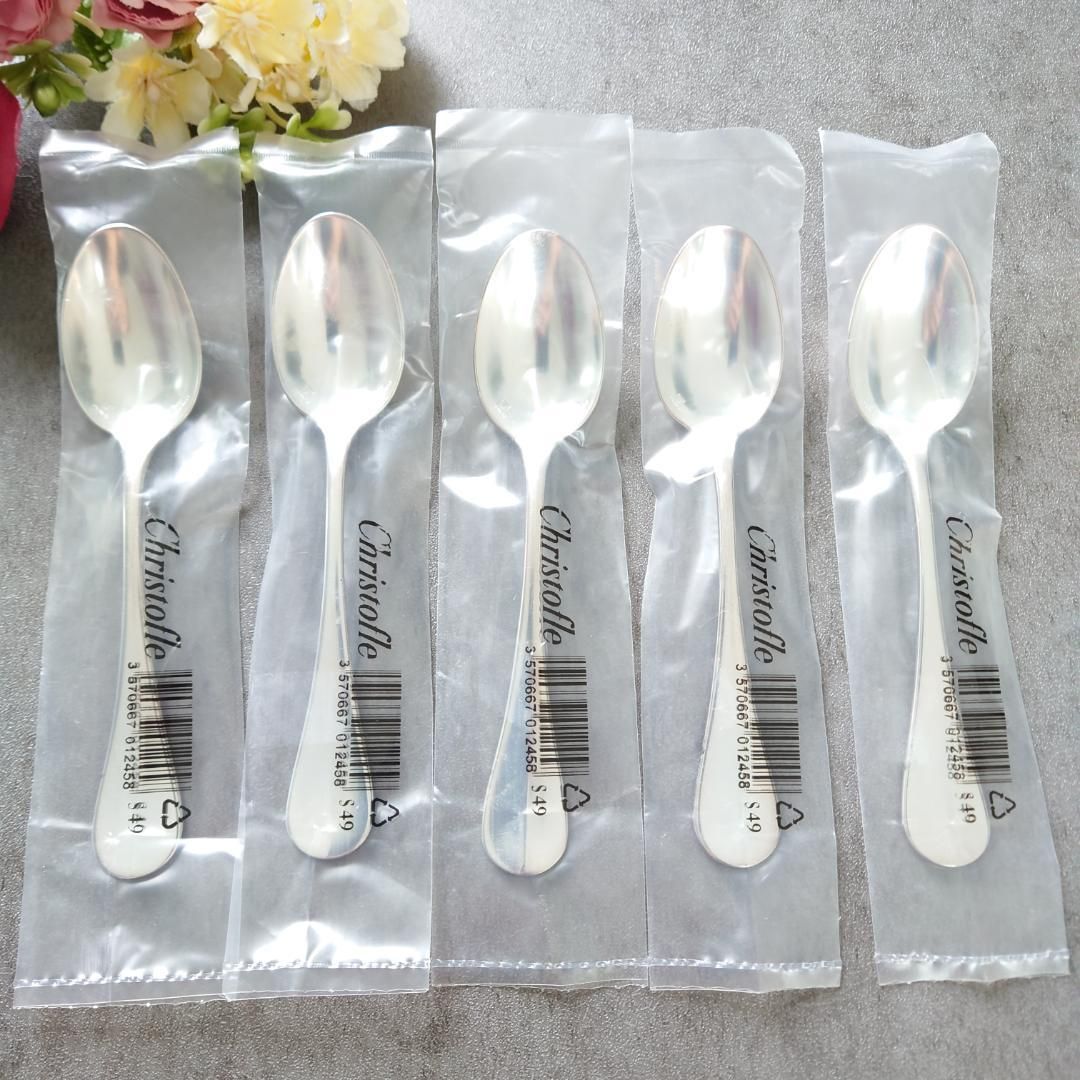 クリストフル フィデリオ 未開封 コーヒースプーン 5点 - メルカリ