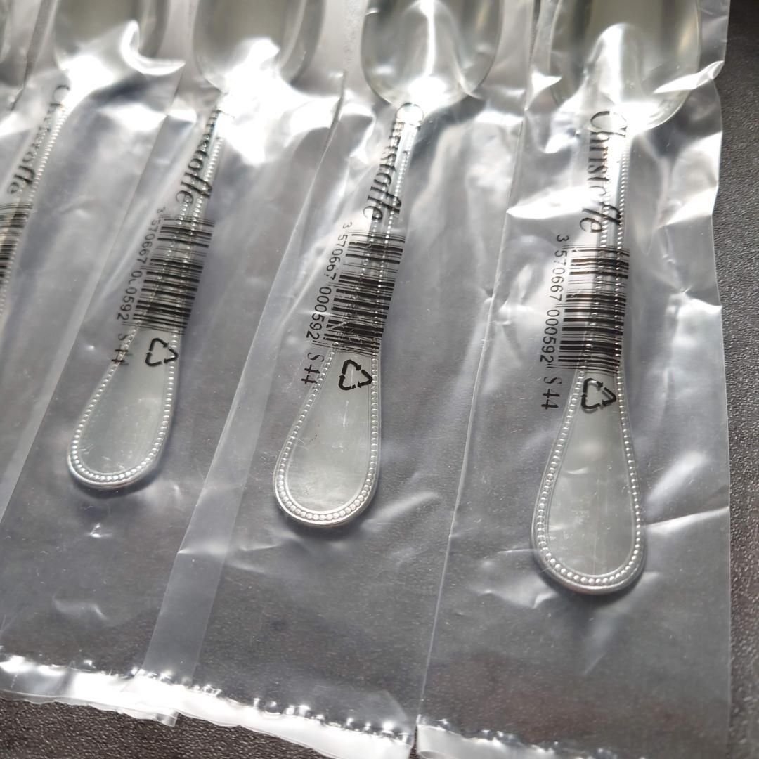 クリストフル パール コーヒースプーン 未開封 6点 紙箱入り - メルカリ