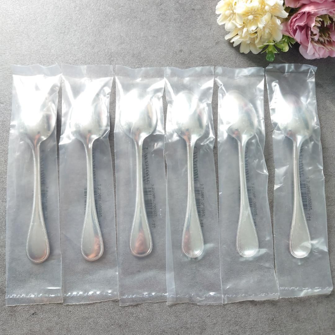 クリストフル パール コーヒースプーン 未開封 6点 紙箱入り - メルカリ