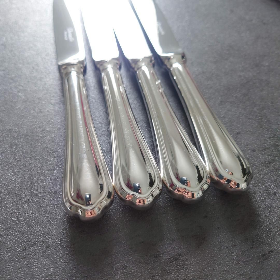 希少 美品 クリストフル スパトゥール デザートナイフ 4点 - メルカリ