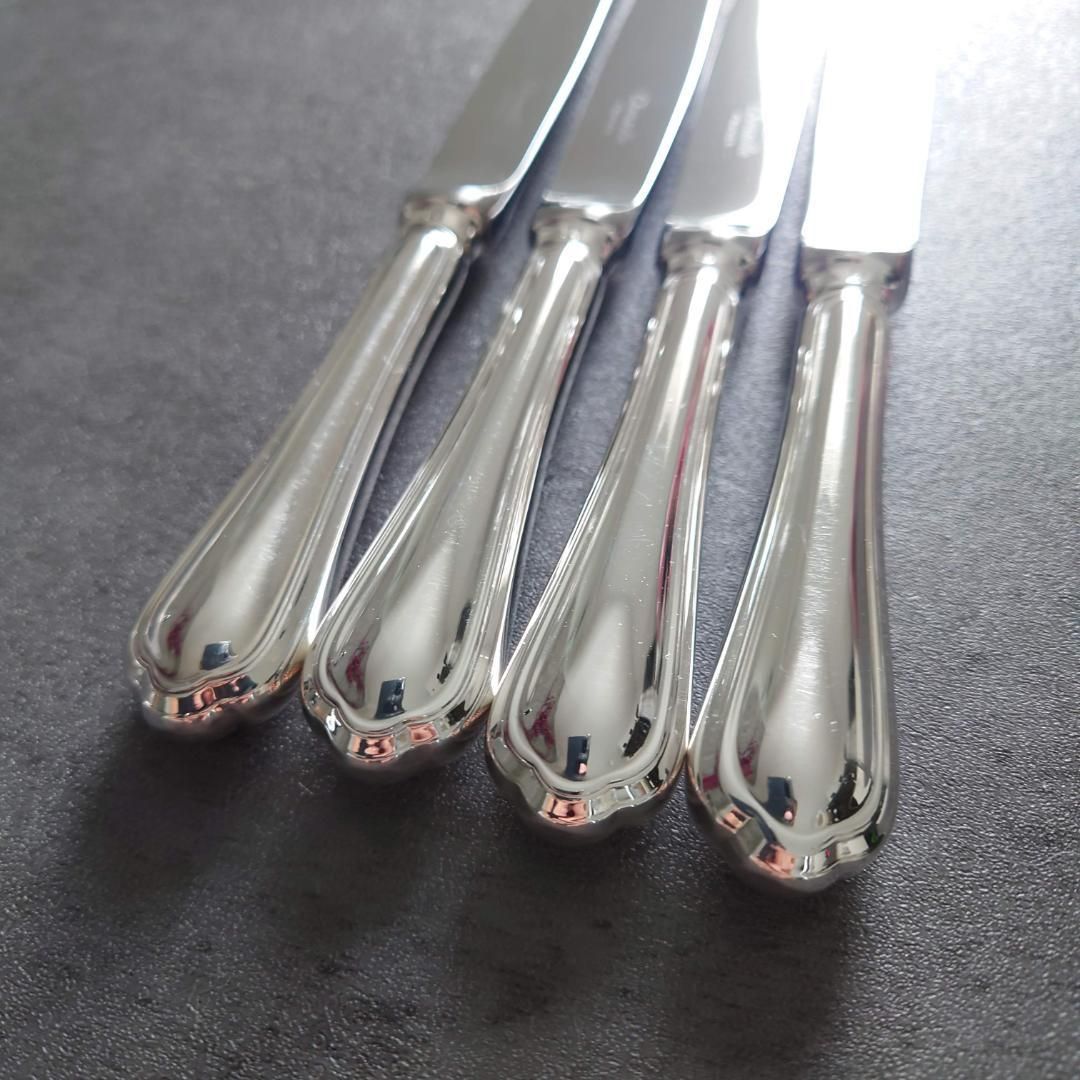 希少 美品 クリストフル スパトゥール デザートナイフ 4点 - メルカリ