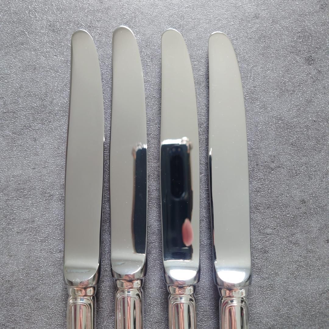 希少 美品 クリストフル スパトゥール デザートナイフ 4点 - メルカリ