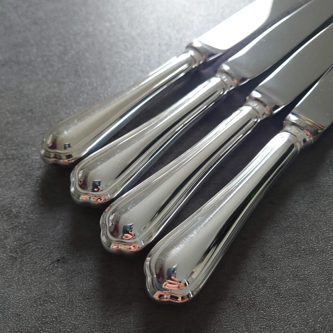 希少 美品 クリストフル スパトゥール デザートナイフ 4点 - メルカリ