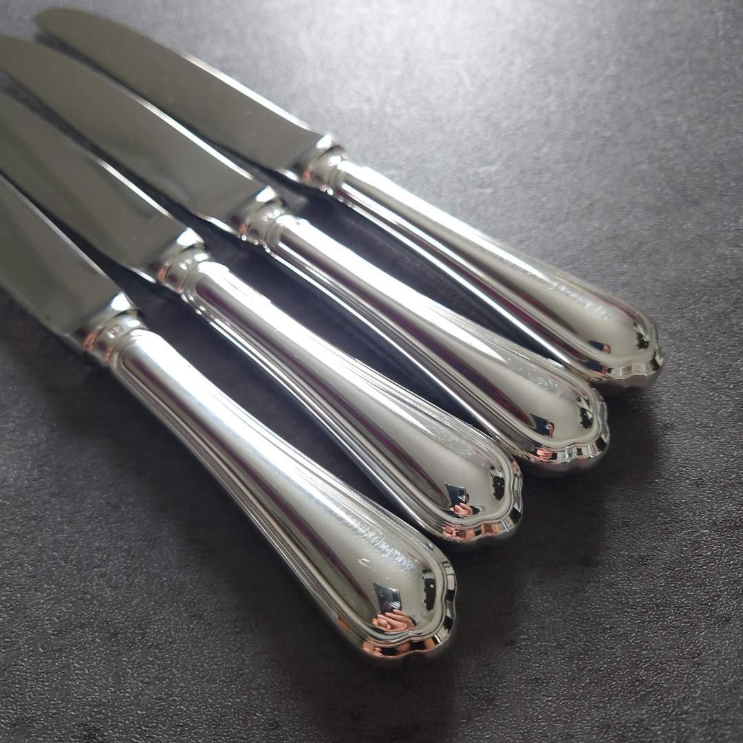 希少 美品 クリストフル スパトゥール デザートナイフ 4点 - メルカリ