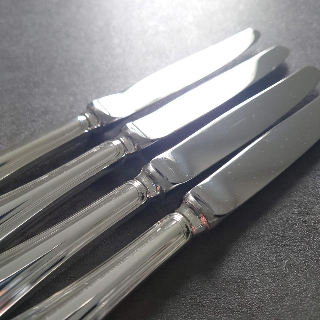 希少 美品 クリストフル スパトゥール デザートナイフ 4点 - メルカリ