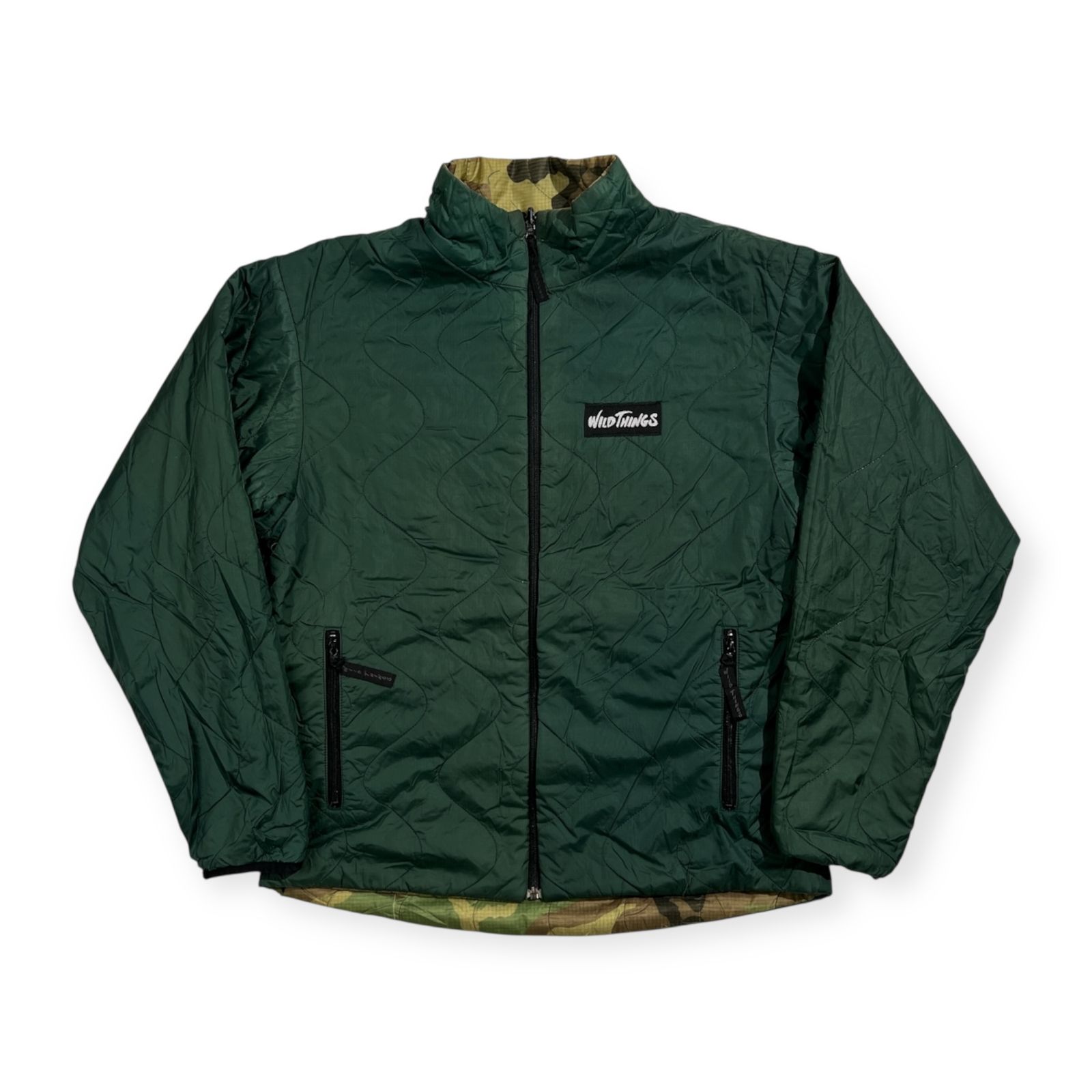 USA製 WILD THINGS ワイルドシングス リバーシブル プリマロフト 中綿