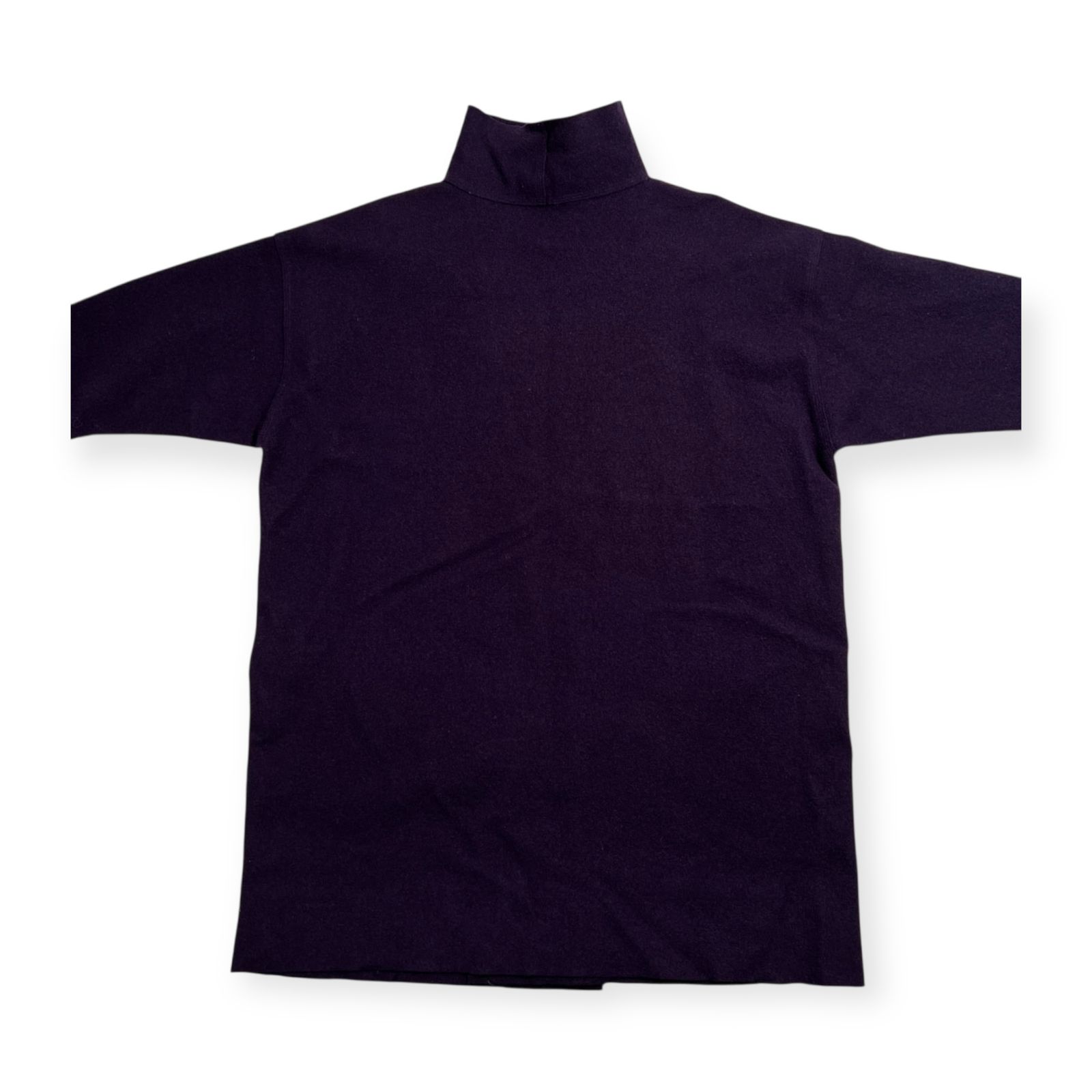 JURGEN LEHL ヨーガンレール メルトン ウール コート サイズ M /紫