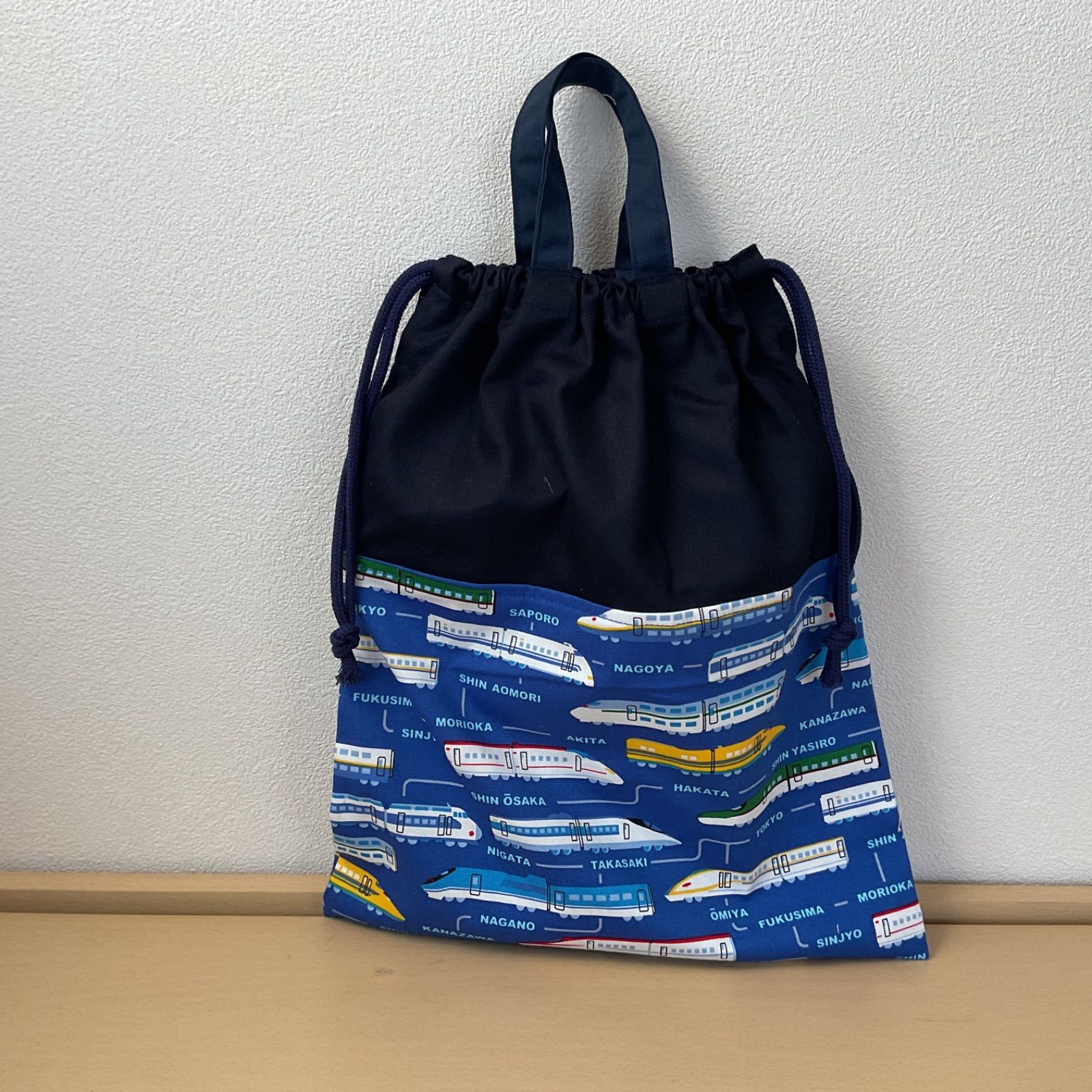 入園入学5点セット ハンドメイド男の子 レッスンバッグ シューズケース