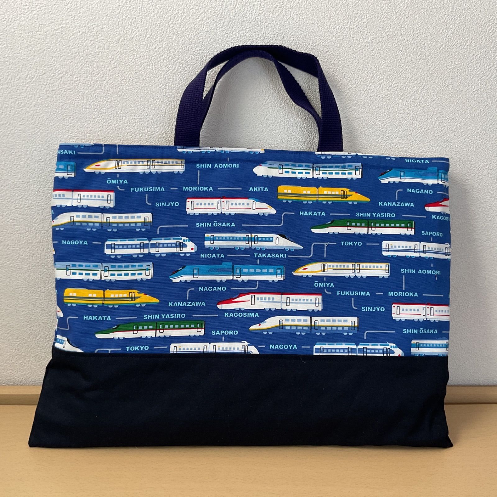 入園入学5点セット ハンドメイド男の子 レッスンバッグ シューズケース