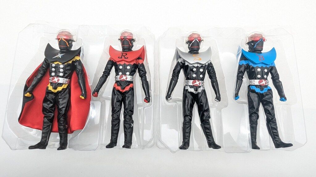 メディコム・トイ RAH220 キカイダー01 ハカイダー4人衆 RAH22000
