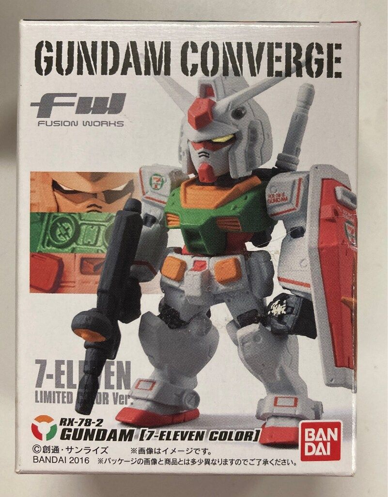 バンダイ ガンダムコンバージ RX78‐2 ガンダム セブンイレブンカラー