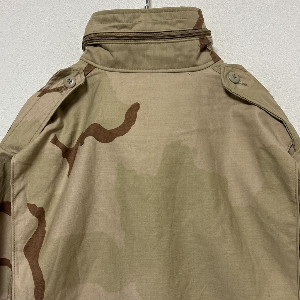 US ARMY】 89年納入 米軍 実物 M-65 デザートカモ フィールド 
