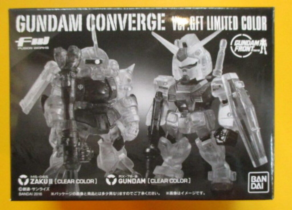 バンダイ FW GUNDAM Ver GFT LIMITED COLOR ガンダム シャア ザク2 GFTリミテッド