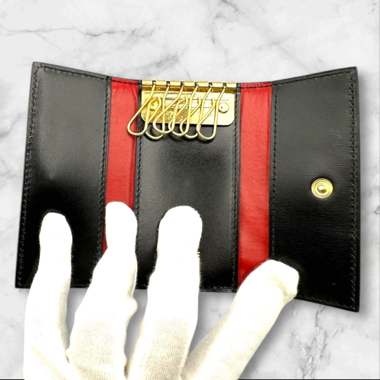 CELINE セリーヌ キーケース 鍵入れ 鍵 かぎ キー キーリング ブラック