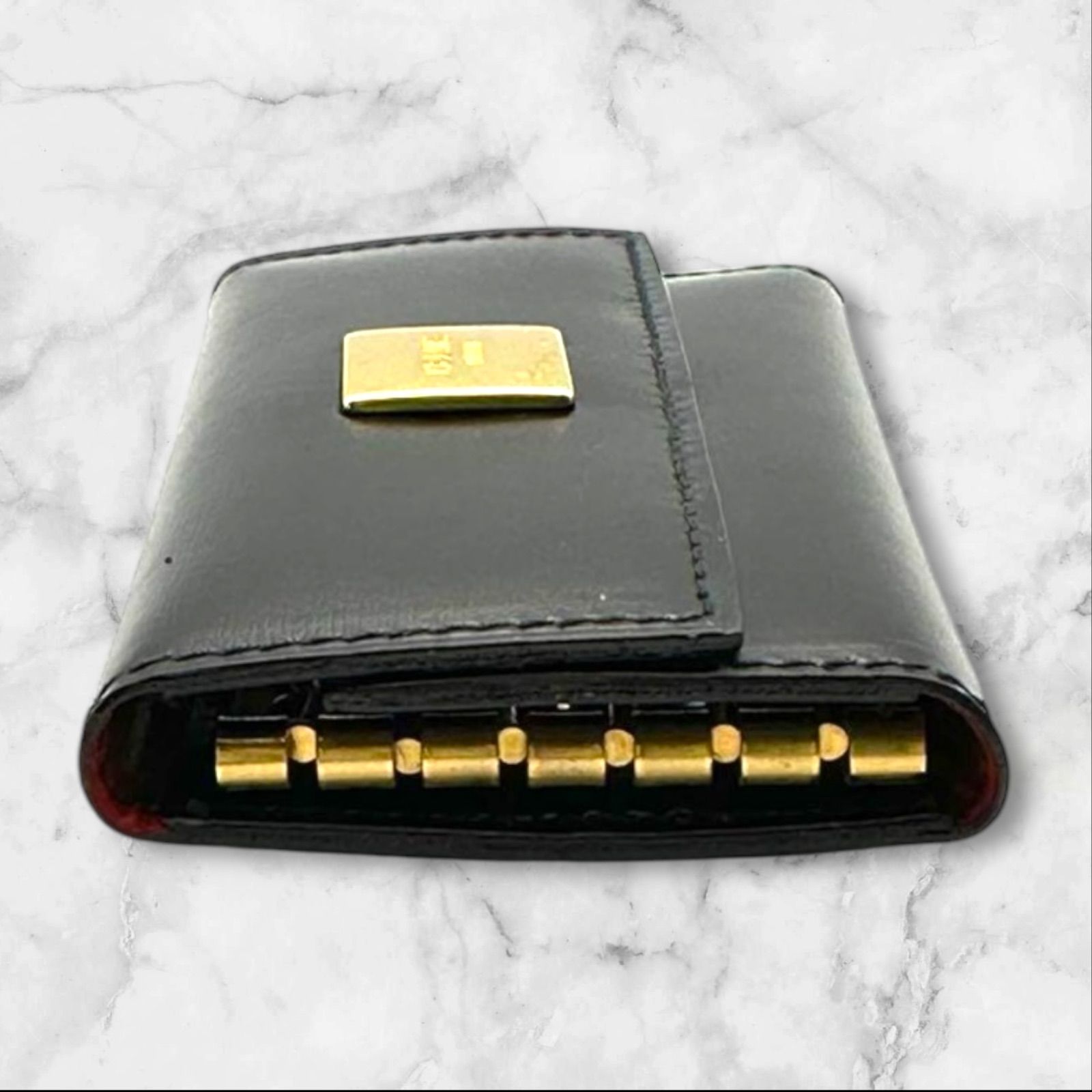 CELINE セリーヌ キーケース 鍵入れ 鍵 かぎ キー キーリング ブラック